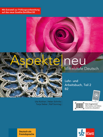Підручник з німецької мови Aspekte 2 Neu B2 Lehr-und Arbeitsbuch, Teil 2+CD